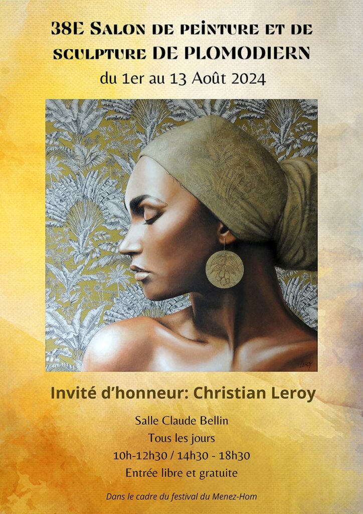 salon Plomodiern aout 2024 affiche