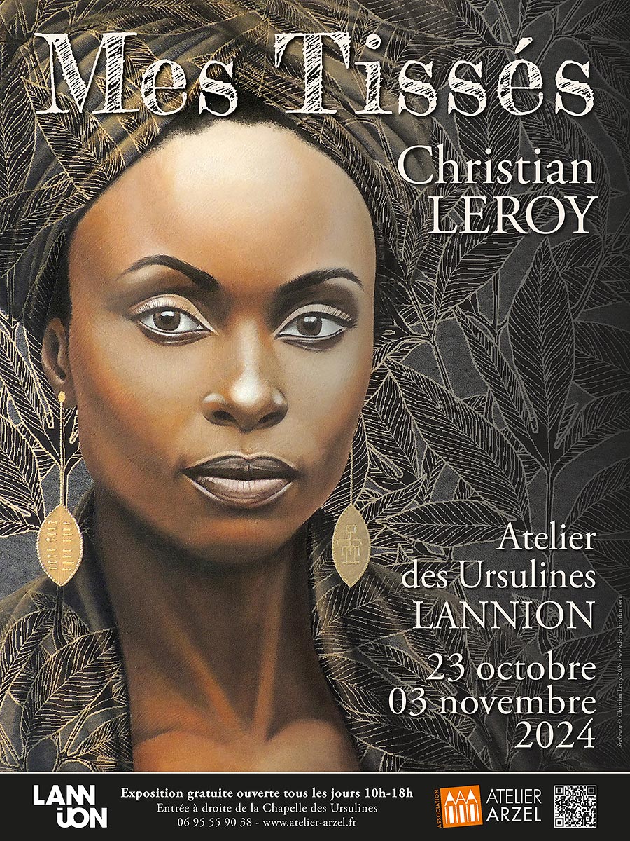 Christian Leroy Lannion Ursulines 2024 affiche